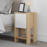 Ema Modern Bedside Table 30cm